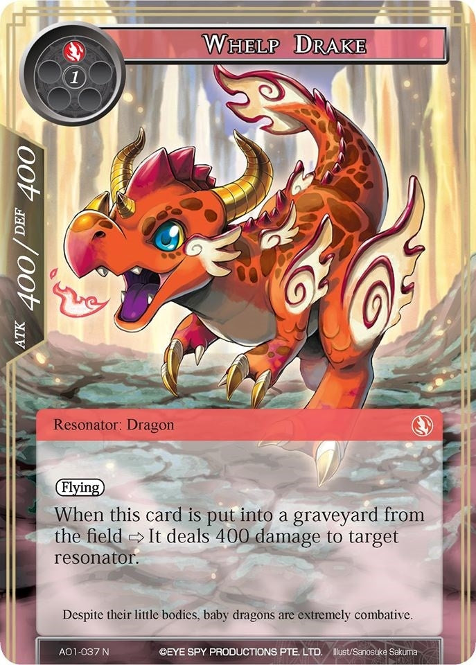 Whelp Drake (1037) [AO1] - Force of Will Single