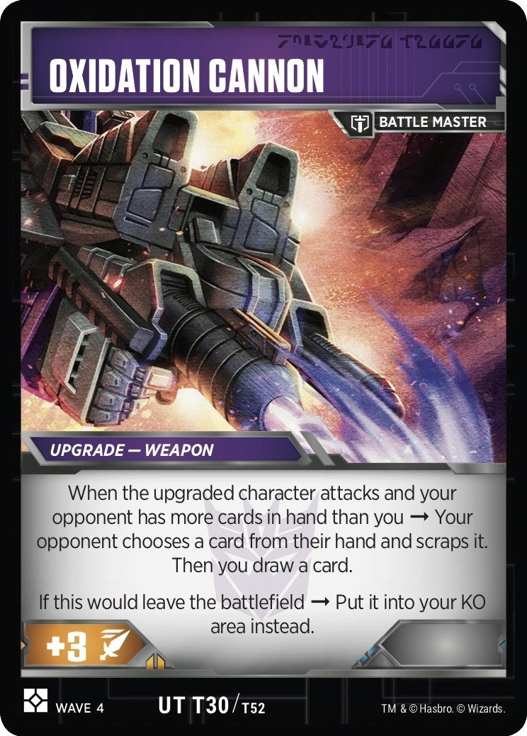 Raider Caliburst - Air Force Weapons (30) [WCS2] - Transformers TCG Single