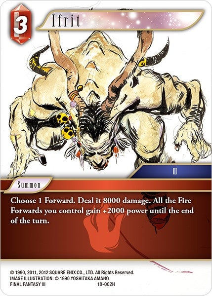 Ifrit (10) [OP10] - Final Fantasy TCG Single