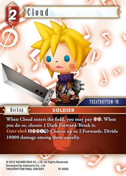 Cloud (10) [OP10] - Final Fantasy TCG Single