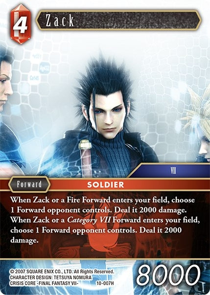 Zack (10) [OP10] - Final Fantasy TCG Single