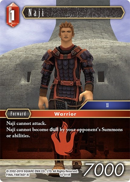 Naji (10) [OP10] - Final Fantasy TCG Single