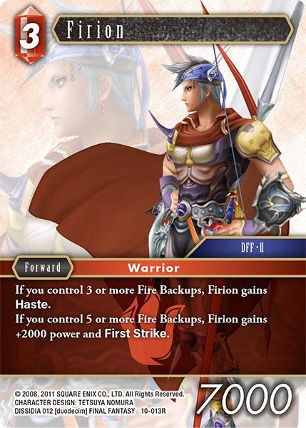 Firion (10) [OP10] - Final Fantasy TCG Single