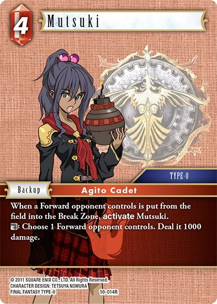 Mutsuki (10) [OP10] - Final Fantasy TCG Single
