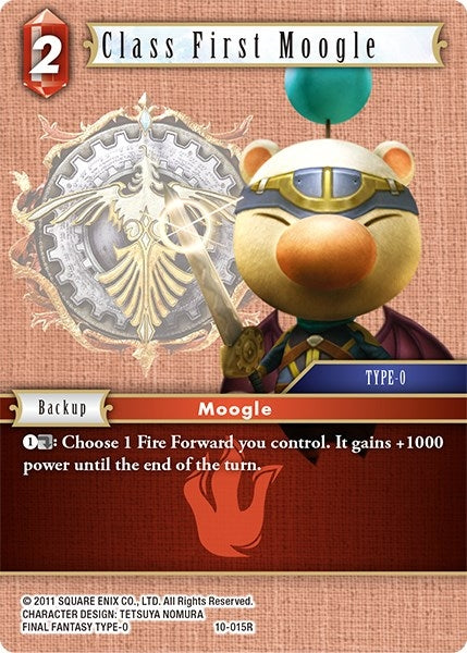 Class First Moogle (10) [OP10] - Final Fantasy TCG Single