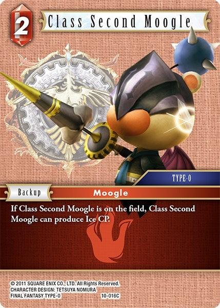 Class Second Moogle (10) [OP10] - Final Fantasy TCG Single