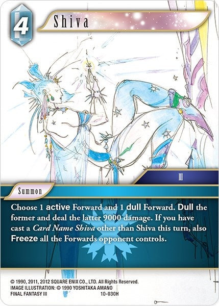 Shiva (10) [OP10] - Final Fantasy TCG Single