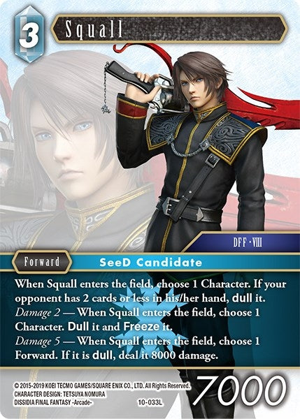 Squall (10) [OP10] - Final Fantasy TCG Single