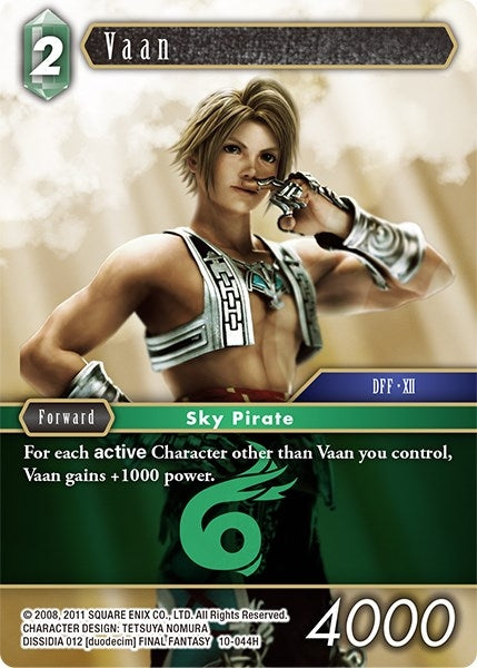 Vaan (10) [OP10] - Final Fantasy TCG Single