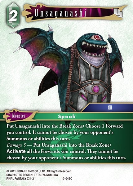 Unsaganashi (10) [OP10] - Final Fantasy TCG Single