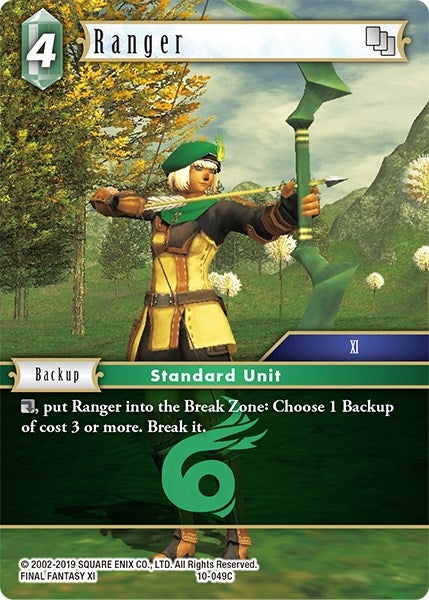Ranger (10) [OP10] - Final Fantasy TCG Single