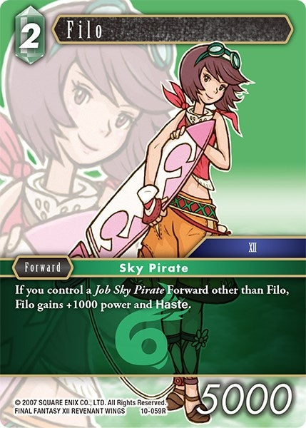 Filo (10) [OP10] - Final Fantasy TCG Single