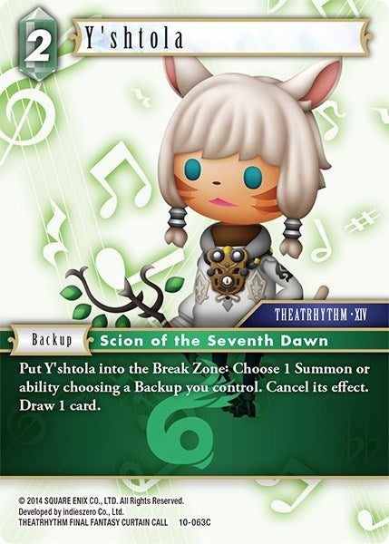 Y’shtola (10) [OP10] - Final Fantasy TCG Single