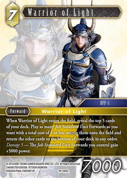 Warrior of Light (10) [OP10] - Final Fantasy TCG Single