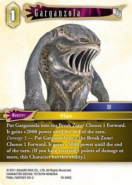 Garganzola (10) [OP10] - Final Fantasy TCG Single