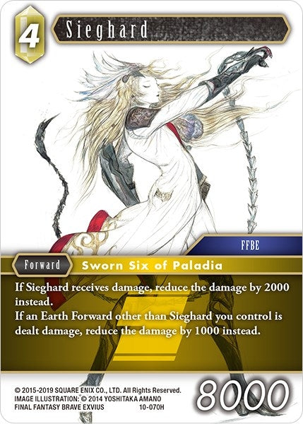 Sieghard (10) [OP10] - Final Fantasy TCG Single