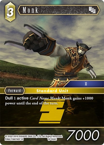 Monk (10) [OP10] - Final Fantasy TCG Single