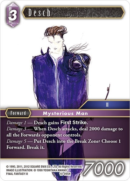 Desch (10) [OP10] - Final Fantasy TCG Single