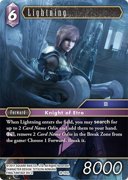 Lightning (10) [OP10] - Final Fantasy TCG Single