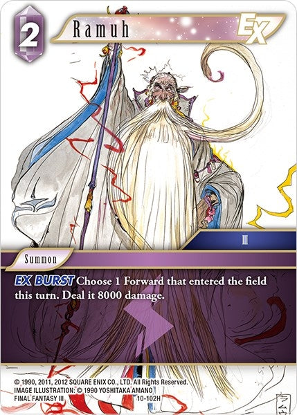 Ramuh EX (10) [OP10] - Final Fantasy TCG Single