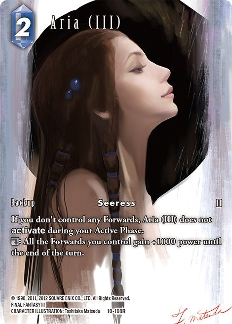 Aria (III) (Full Art) (10) [OP10] - Final Fantasy TCG Single