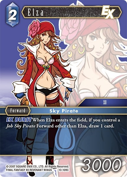 Elza EX (10) [OP10] - Final Fantasy TCG Single
