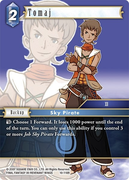 Tomaj (10) [OP10] - Final Fantasy TCG Single
