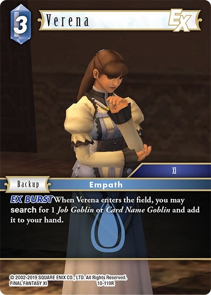 Verena EX (10) [OP10] - Final Fantasy TCG Single
