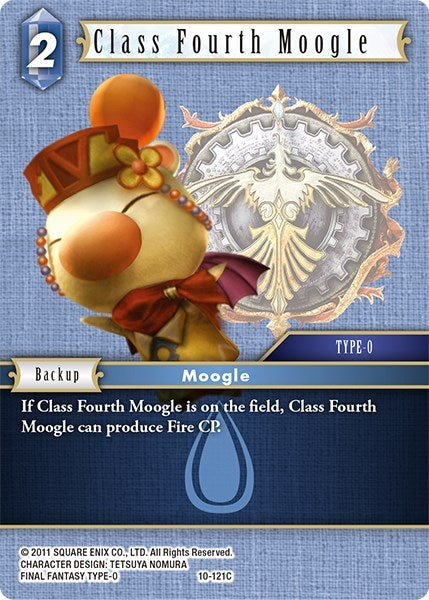 Class Fourth Moogle (10) [OP10] - Final Fantasy TCG Single