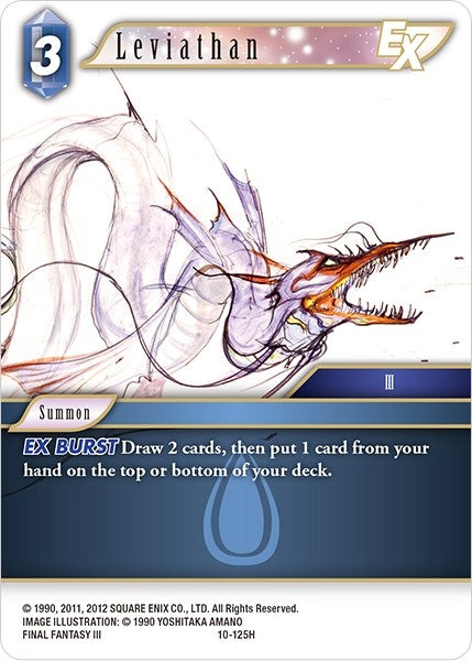 Leviathan EX (10) [OP10] - Final Fantasy TCG Single