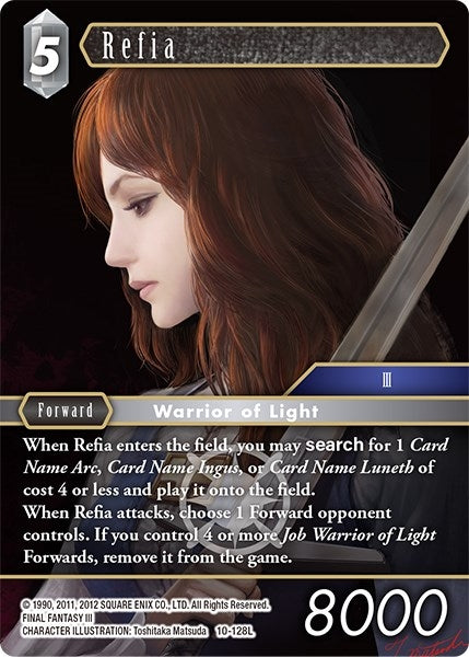 Refia (10) [OP10] - Final Fantasy TCG Single