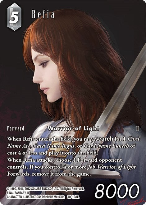Refia (Full Art) (10) [OP10] - Final Fantasy TCG Single