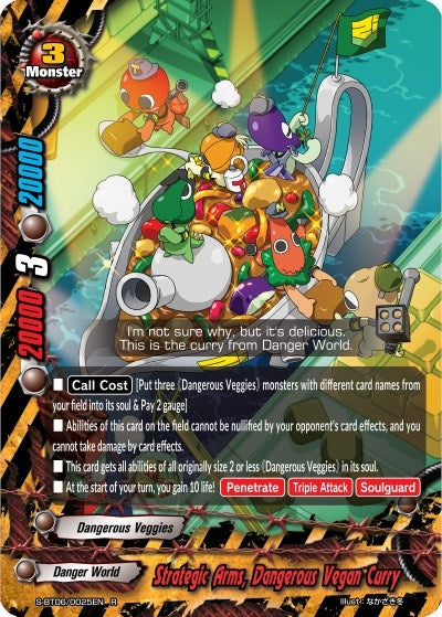 Strategic Arms Dangerous Vegan Curry (60025) [S-BT06] - Future Card BuddyFight Single