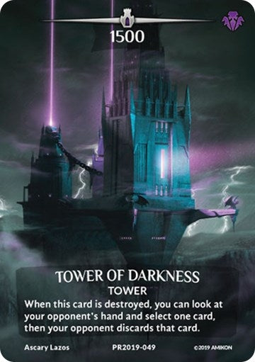 Tower of Darkness (Serial Numbered) (2019049) [PR] - Argent Saga TCG Single