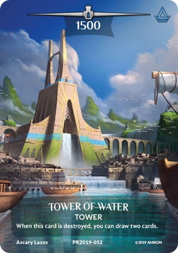Tower of Water (Serial Numbered) (2019052) [PR] - Argent Saga TCG Single