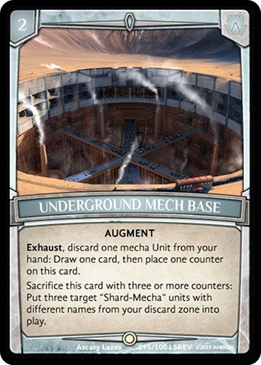 Underground Mech Base (95) [REV] - Argent Saga TCG Single