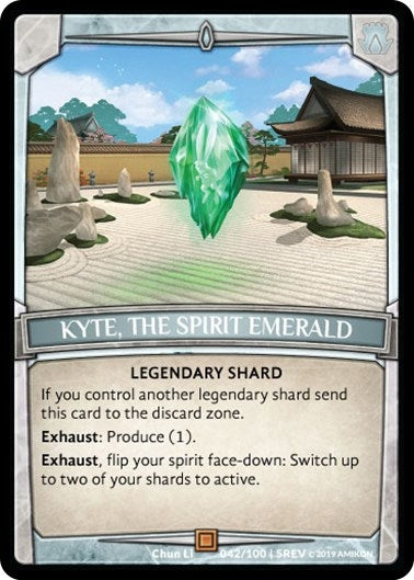Kyte the Spirit Emerald (42) [REV] - Argent Saga TCG Single