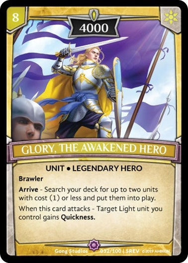 Glory the Awakened Hero (32) [REV] - Argent Saga TCG Single