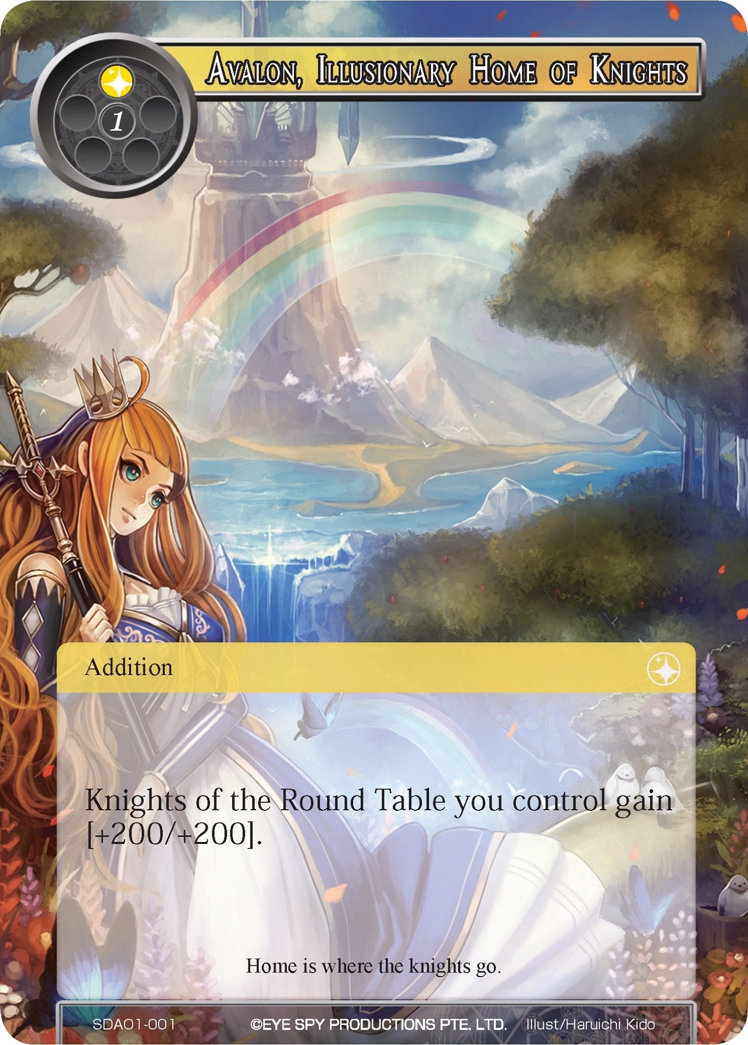 Avalon Illusionary Home of Knights (1001) [AOSD1] - Force of Will Single