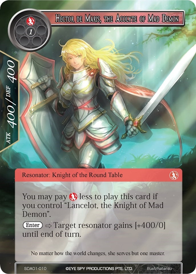 Hector de Maris the Acolyte of Mad Demon (1010) [AOSD1] - Force of Will Single