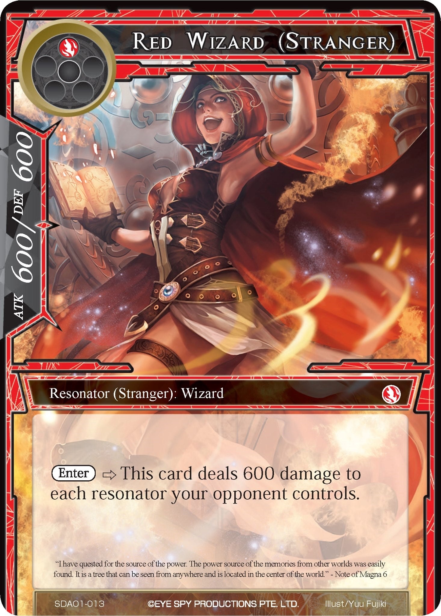 Red Wizard (Stranger) (1013) [AOSD1] - Force of Will Single