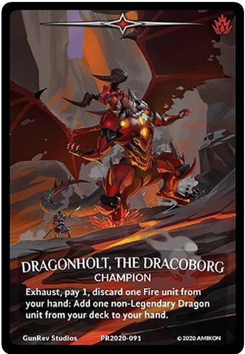 Dragonholt the Dracoborg (Alternate Art) (2019092) [PR] - Argent Saga TCG Single