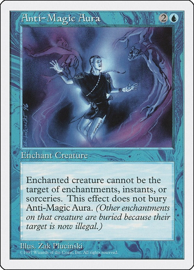 Anti-Magic Aura [5ED] - MTG Single