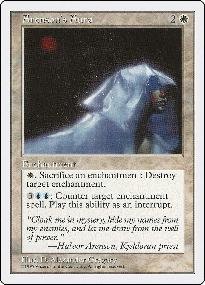 Arenson’s Aura [5ED] - MTG Single