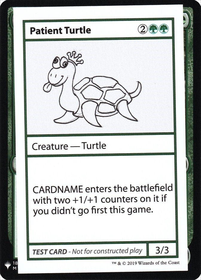 Patient Turtle [CMB1] - MTG Single