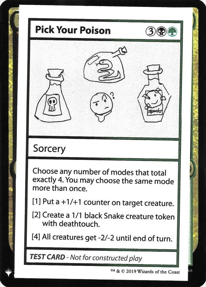 Pick Your Poison [CMB1] - MTG Single