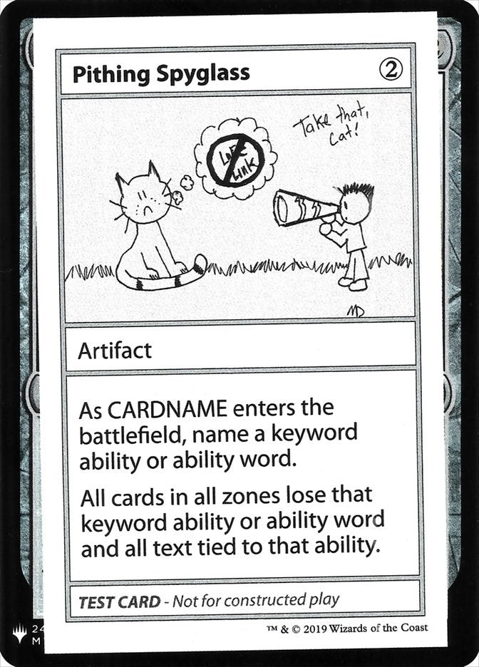 Pithing Spyglass [CMB1] - MTG Single