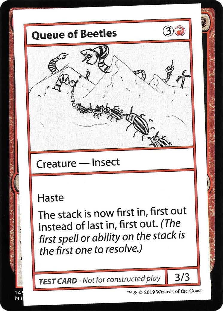 Queue of Beetles [CMB1] - MTG Single
