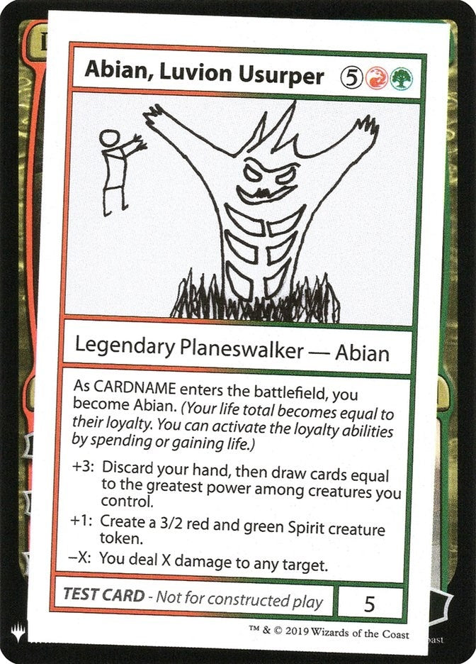 Abian Luvion Usurper [CMB1] - MTG Single