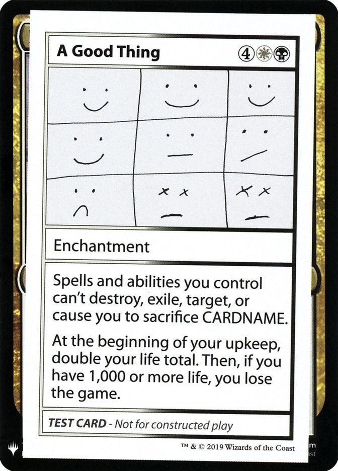 A Good Thing [CMB1] - MTG Single